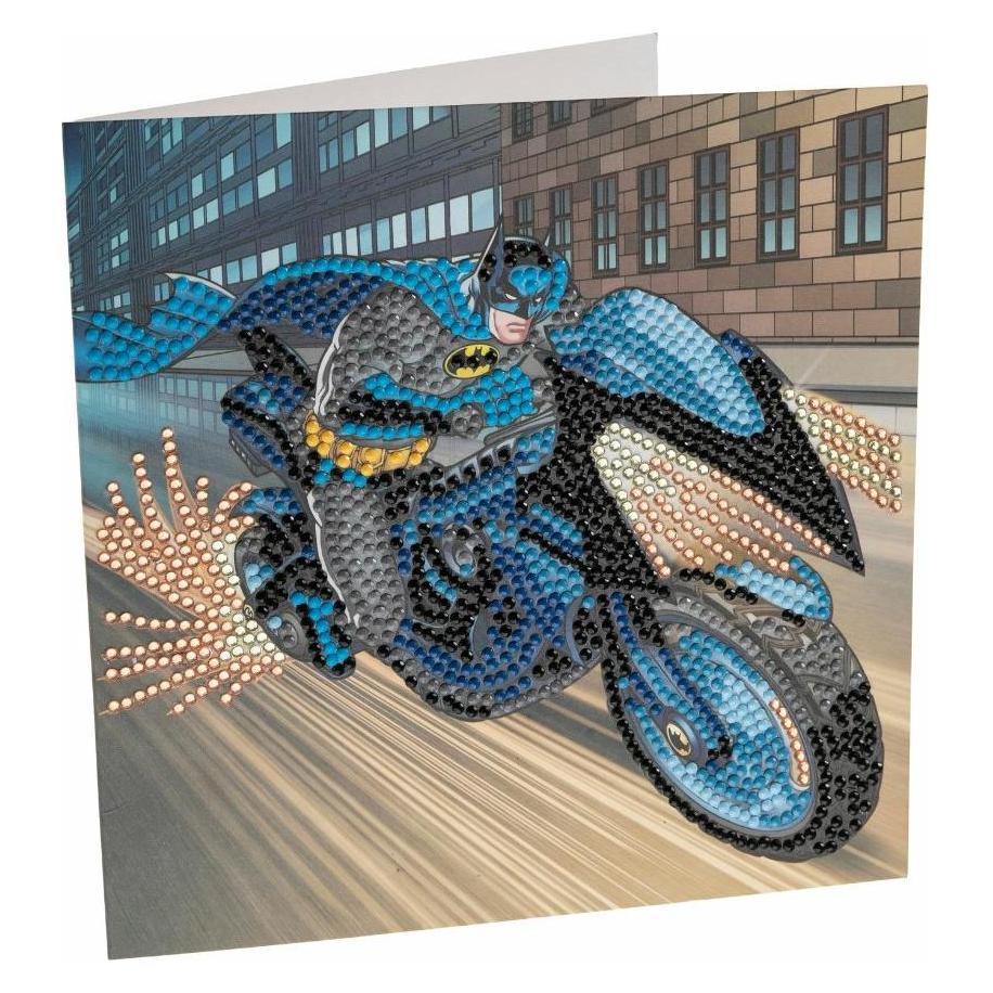 Craft Buddy Batman, 18x18cm Crystal Art Card (CCK-DCU302)