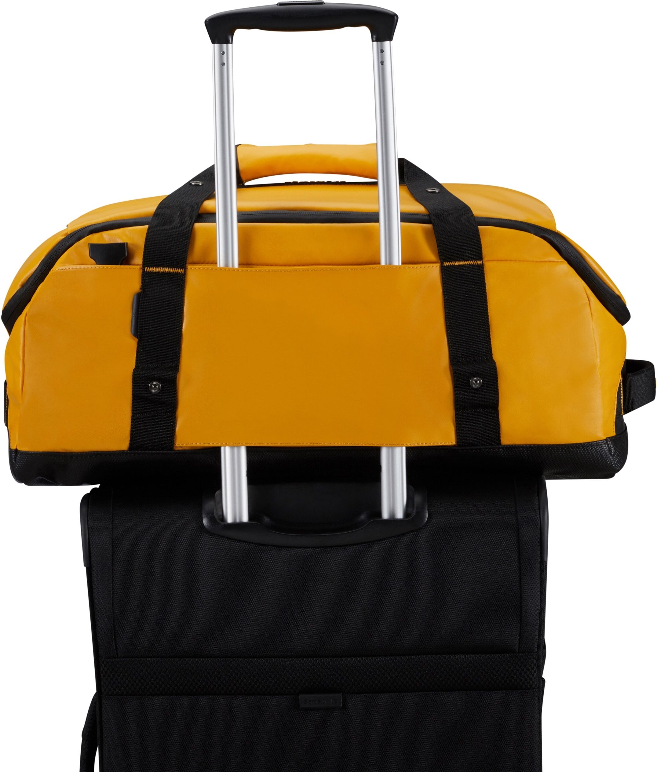 Reisetasche SAMSONITE "Prodiver DUFFLE S", Damen, Gr. B/H/T: 55cm x 23cm x 31cm, gelb, Nylon, Polyester, unifarben, Taschen Reisetasche, Weekender Reisetasche Sporttasche mit Rucksackfunktion gelb B/H/T: 55cm x 23cm x 31cm