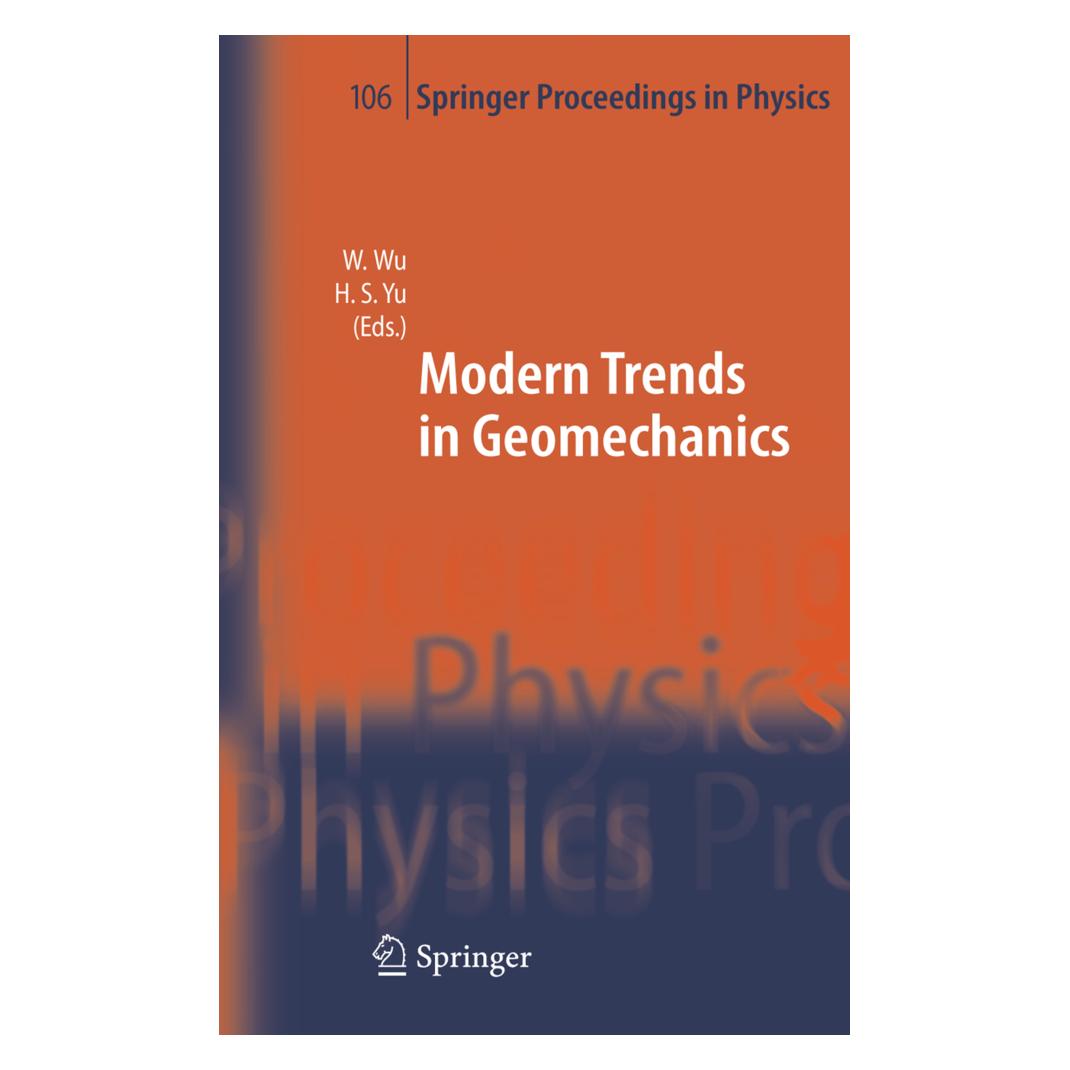 Springer Modern Trends in Geomechanics (Englisch, Softcover, Hai-Sui Yu, Wei Wu) (55374091)