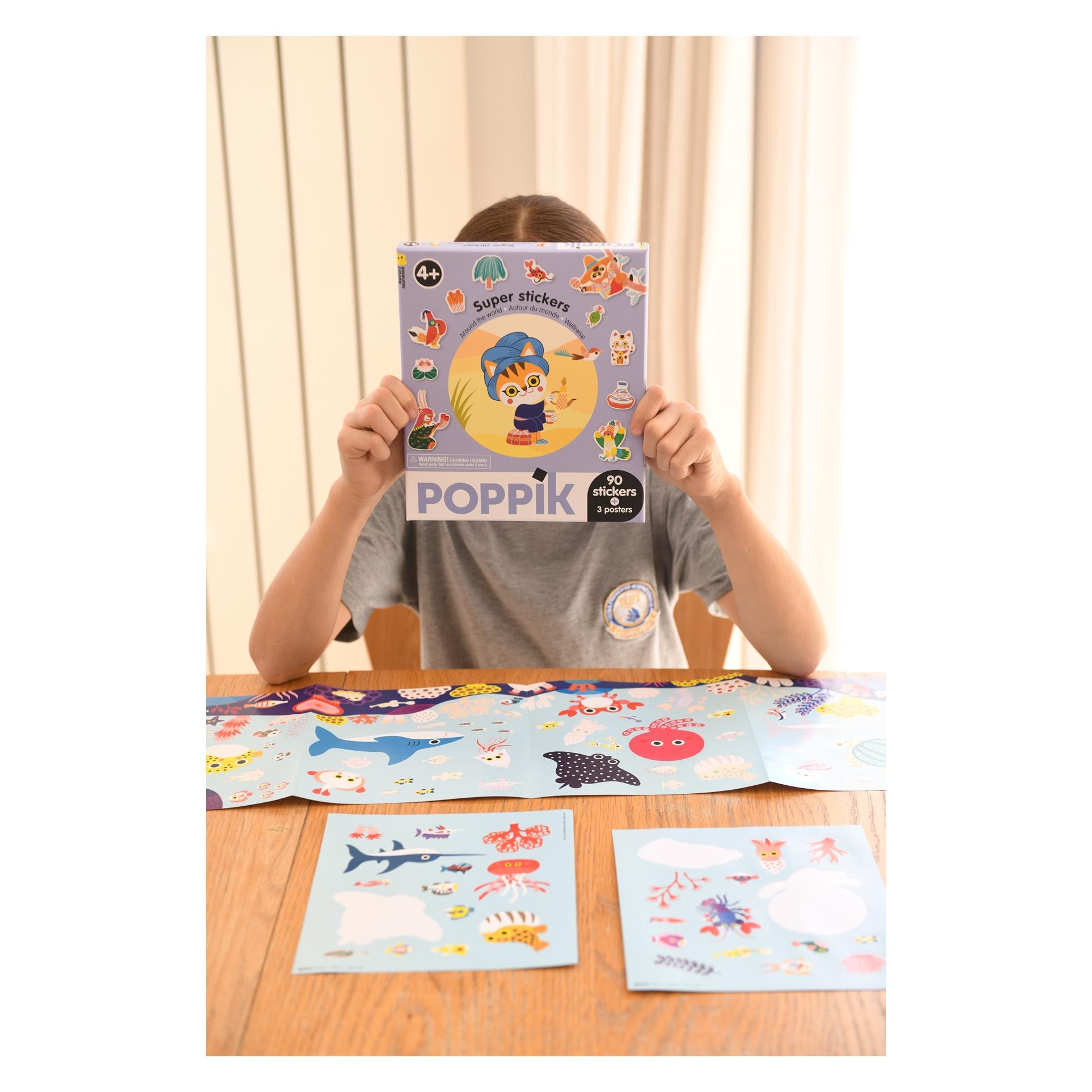 Poppik Sticker Box Weltreise (90 Sticker) (BOX003)