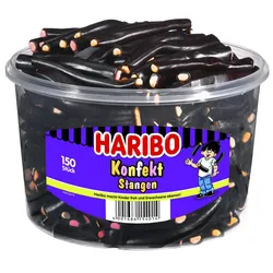 HARIBO Konfekt Stangen Lakritz