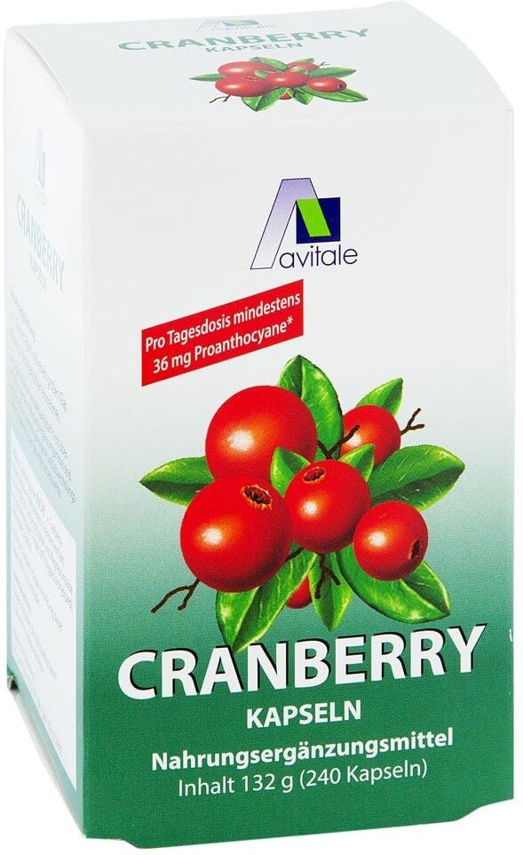 Avitale Cranberry Kapseln 400 mg 240stk