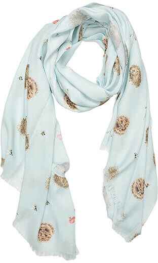 Wrendale Designs 'Awakening' Hedgehog Scarf