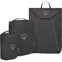 Ultralight Starter Set, Tasche schwarz, 2 Packing Cubes, 1 Kleidermappe
