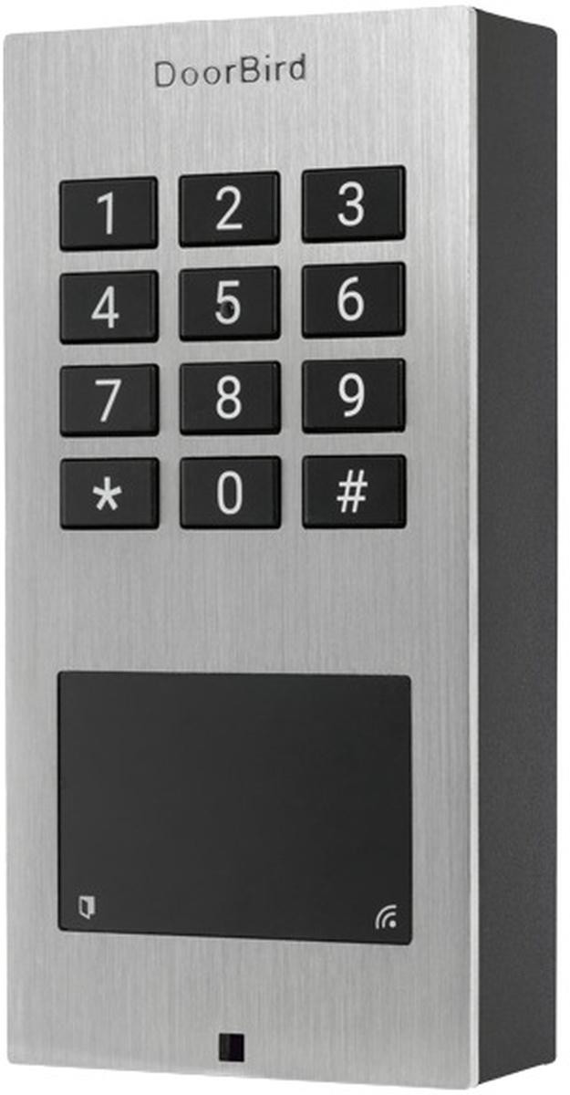 DoorBird IP toegangscontrolesysteem A1121, wandmontage, roestvrij staal (V2A)