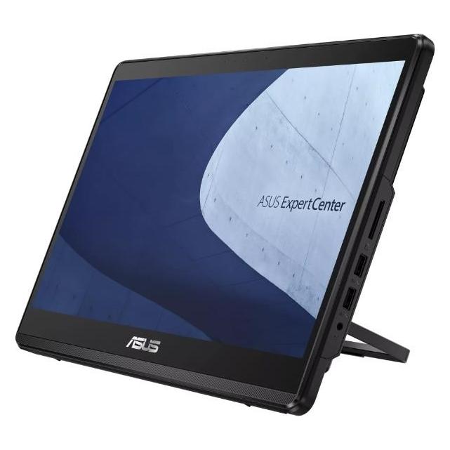 ASUS ExpertCenter/E1 AiO (E1600WKAT-8128X)/15,6"/FHD/T/N4500/8GB/128GB/Intel int/W11P/Schwarz/2R (128 GB, 8 GB) (E1600WKAT-8128X)