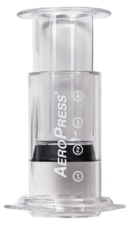 AeroPress transparante koffiemachine