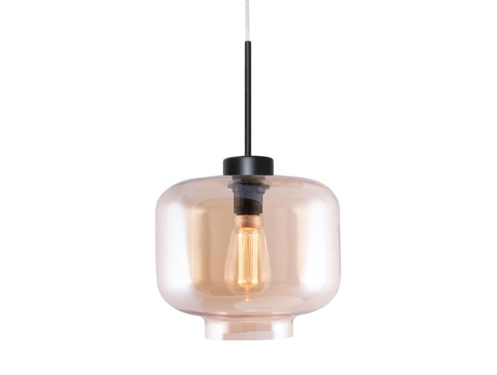 Design Pendellampe „Ritz“ Ø 25 cm Amber Globen Lighting