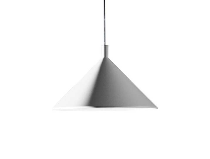 MARTINELLI LUCE lampe à suspension CONO (Blanc - Aluminium verni)