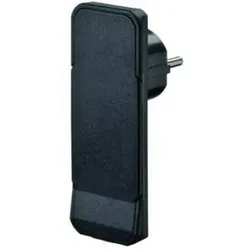 ProtecSchuko-Flachstecker PSFSS ohne Leitung, schwarz