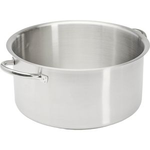 deBuyer Kochtopf Prim Appety 10-350532, 10 Liter, induktionsgeeignet, aus Edelstahl, 32 x 16,5 cm (ØxH)