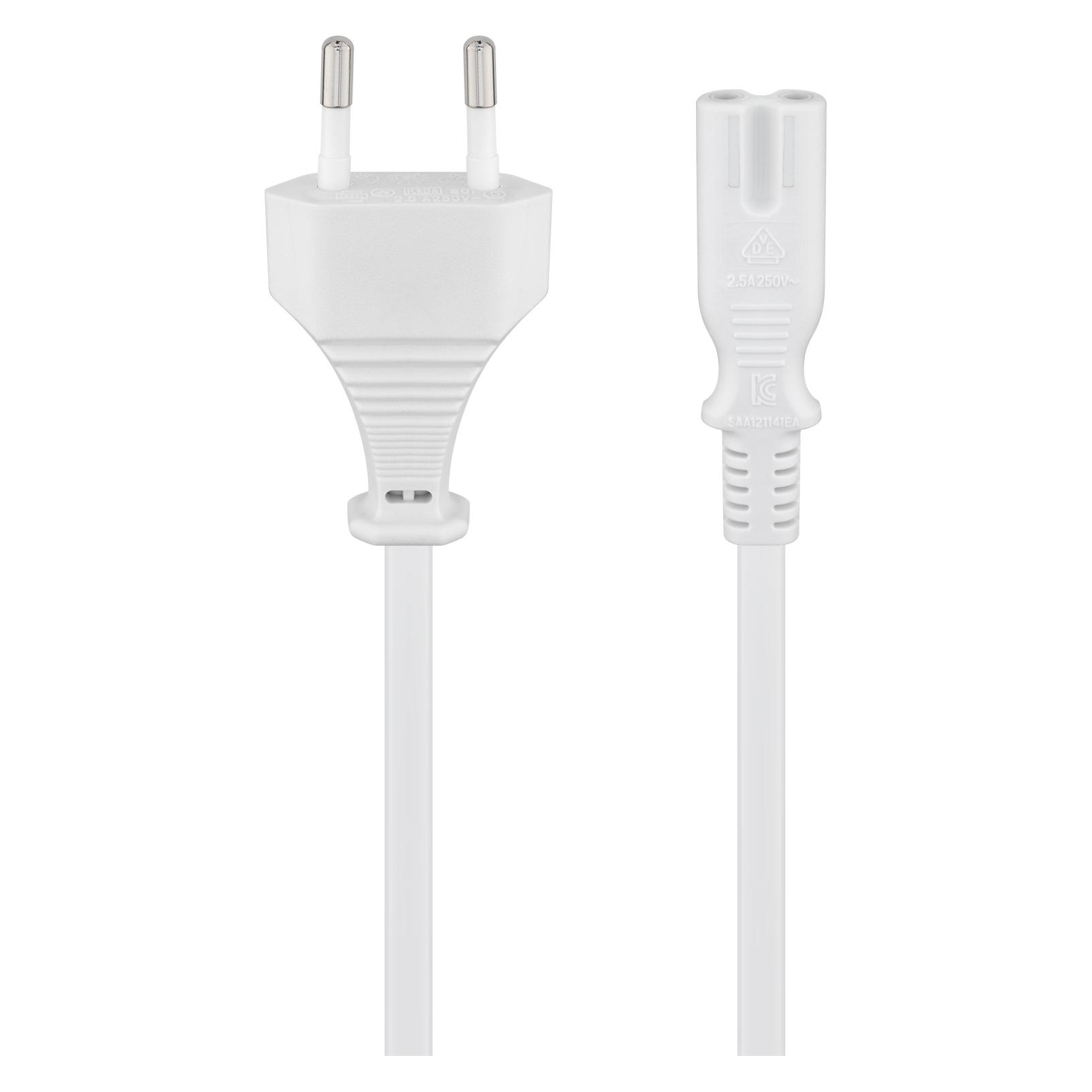 Goobay Euro Anschlusskabel, 1,5 m, Weiss (1.50 m) (51326)