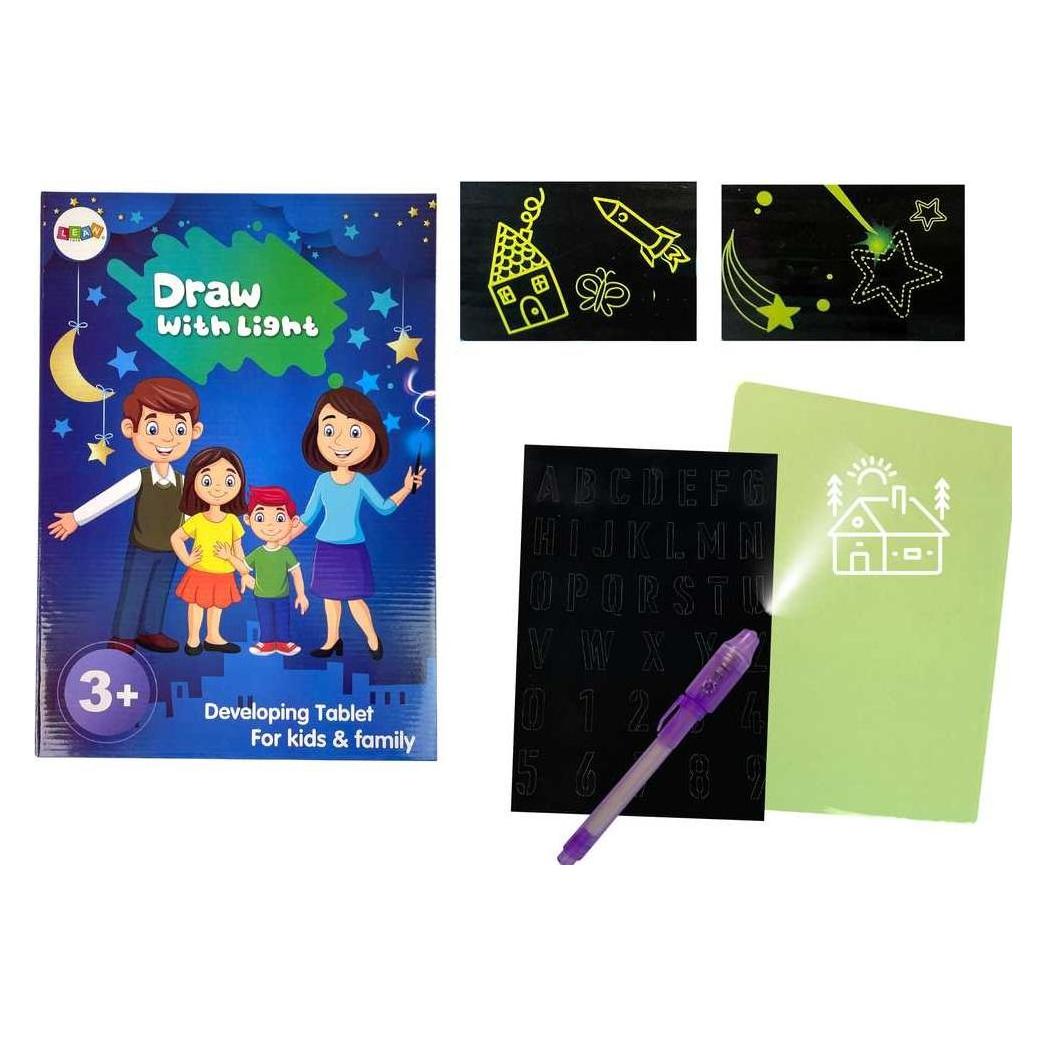 Lean Toys IMPORT LEANTOYS Magic Light Zeichentablett Grafik Beschriftung (45825792)