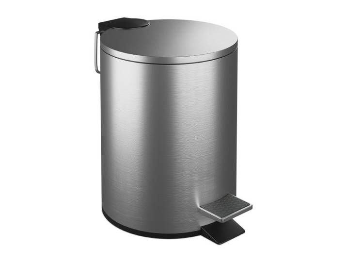 Relaxdays Kosmetikeimer Edelstahl 3 Liter
