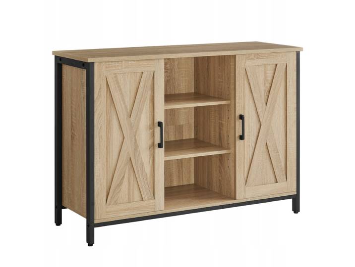 AKTION Kommode TAYLOR SONOMA mit offenen Regalen, 100x70cm II. Wahl