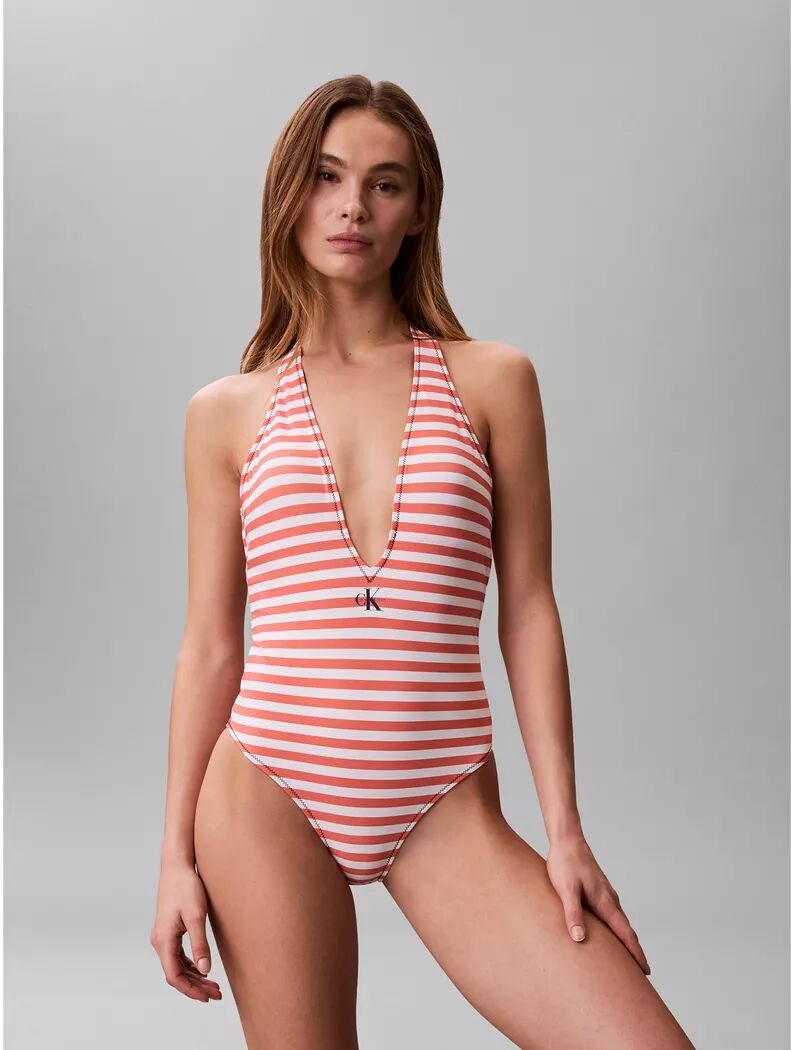 Calvin Klein - Badeanzug, für Damen, Hellrot, Größe XS