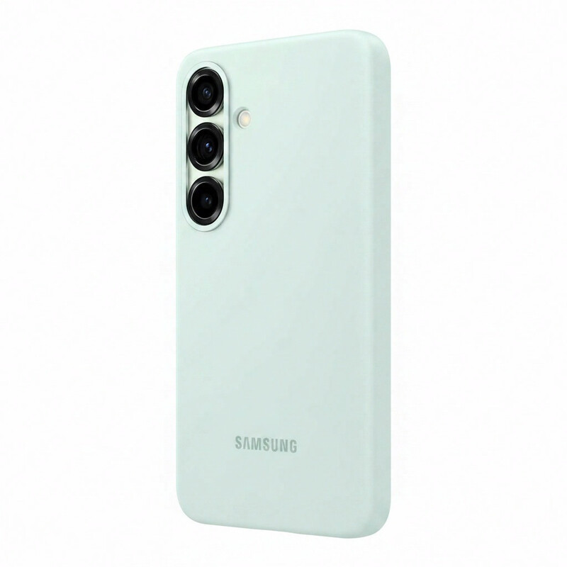 Samsung Galaxy S25+ siliconen hoesje, mint