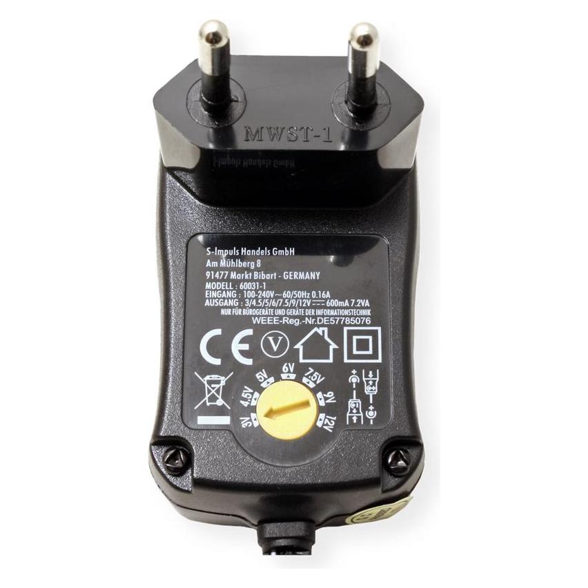 Shiverpeaks Universal-Steckernetzteil 600mA (60031-1)