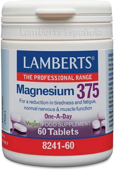 Lamberts Magnesio 375 60 Tabletas