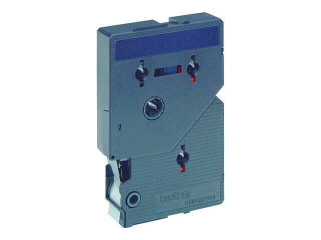 Brother Original P-Touch Farbband schwarz auf blau (TC-501) TC501