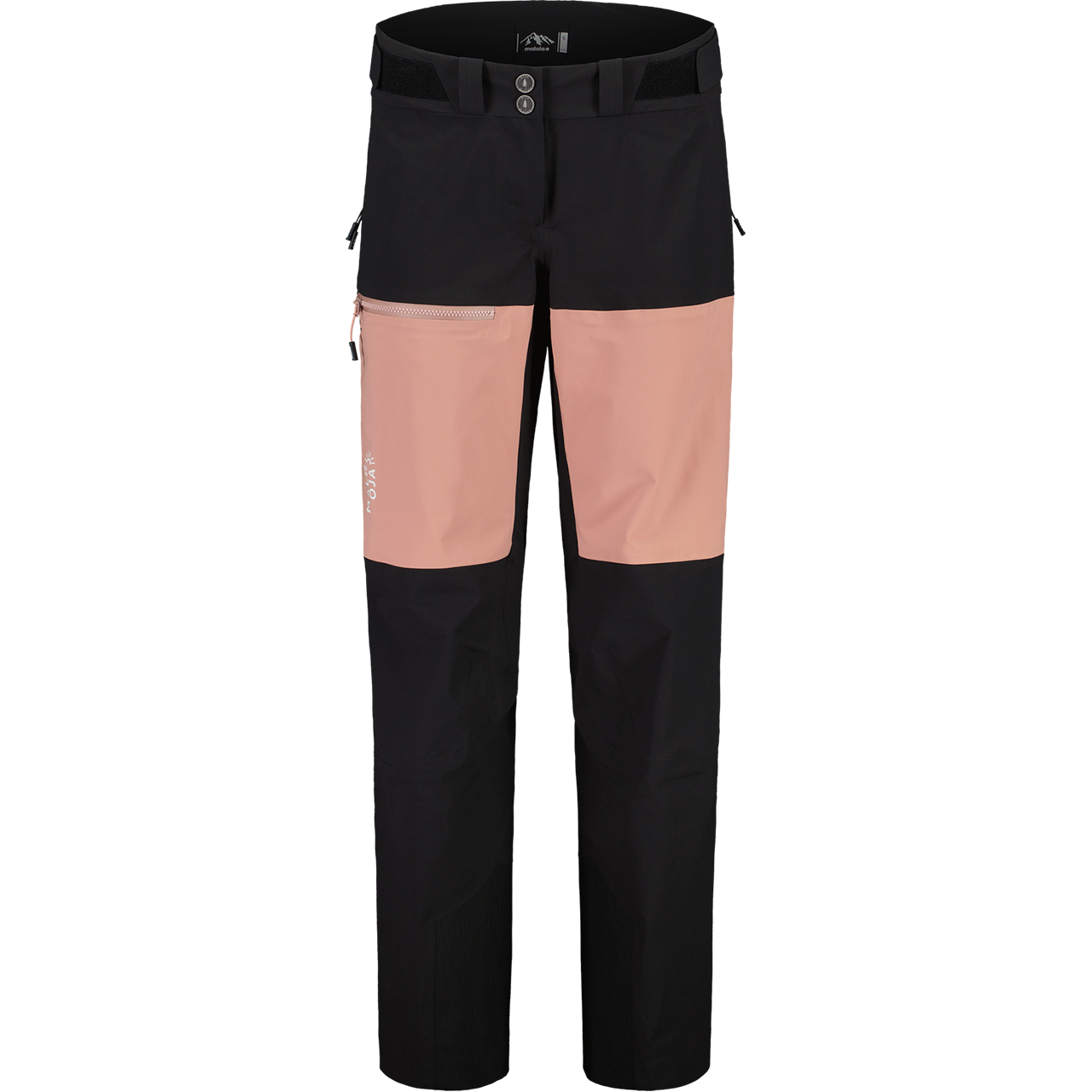 Maloja Damen Shell Hose VILLINIm deep black - M