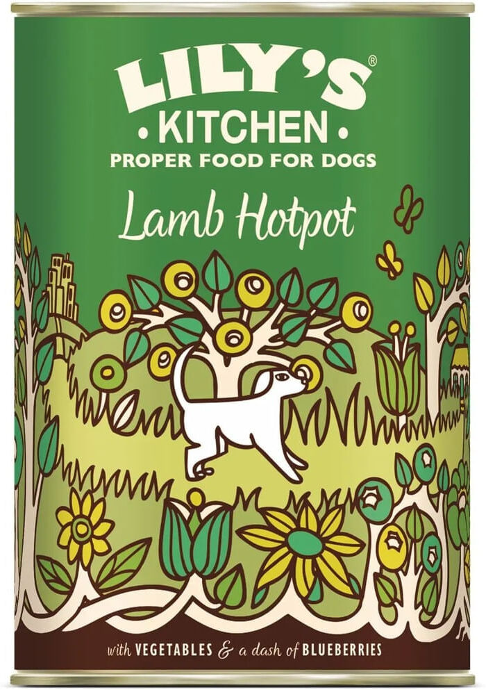 LILYS KITCHEN Kit Risparmio 6x400G Lily's Kitchen Recipe Dog AGNELLO