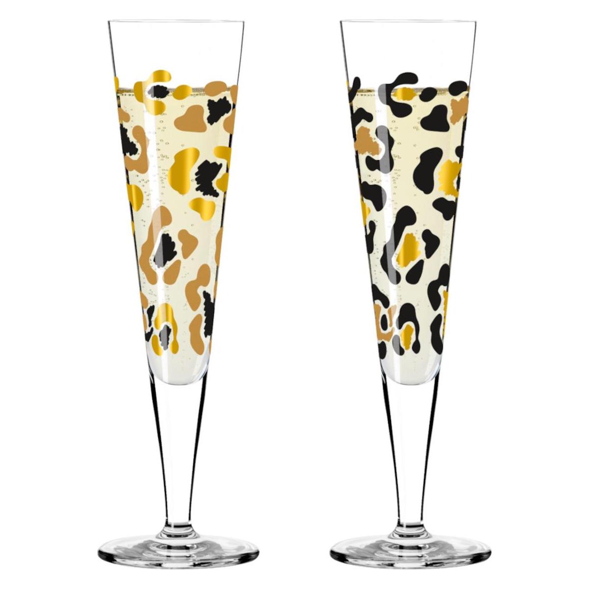 Ritzenhoff Goldnacht Champus-Duett (A. Vasconcelos) H25 (20.50 cl, 2 Gläser, Sektgläser) (6031009)