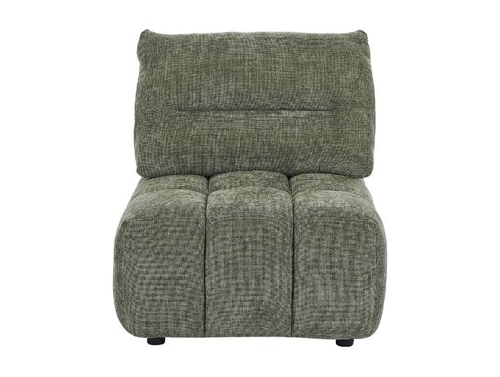 Sessel mit verstellbarer Rückenlehne - Strukturstoff - Grün - APOLIU