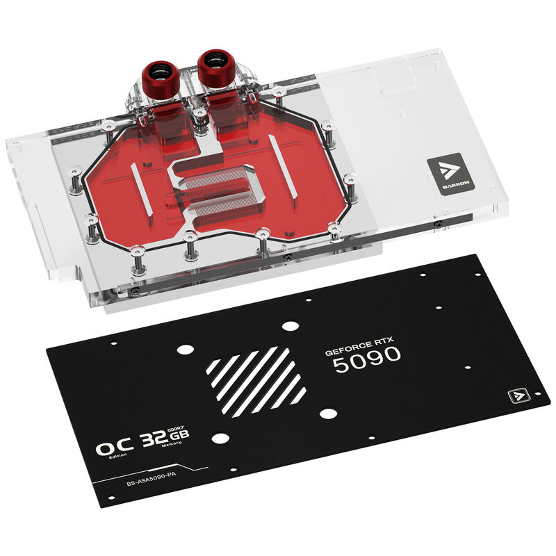 Barrow ASUS ROG Astral 5090 GPU Wasserblock - schwarz