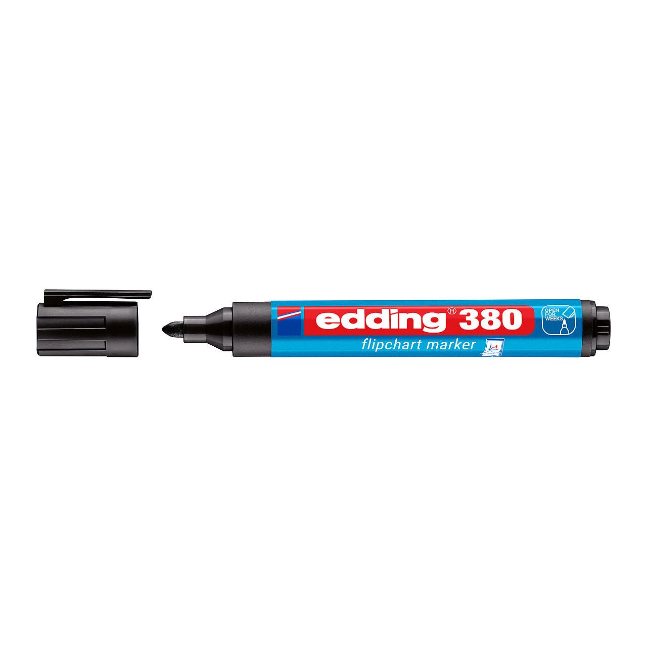 edding 380 Flipchart-Marker schwarz 1,5 - 3,0 mm, 10 St.