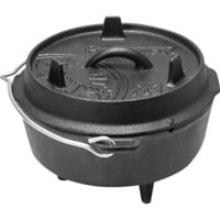 Feuertopf ft3 schwarz, mit Füßen
