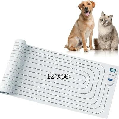 Uplift Essentials Smart Rechargeable Pet Training Mat With 3 Progressive Modes 60 In X 12 In