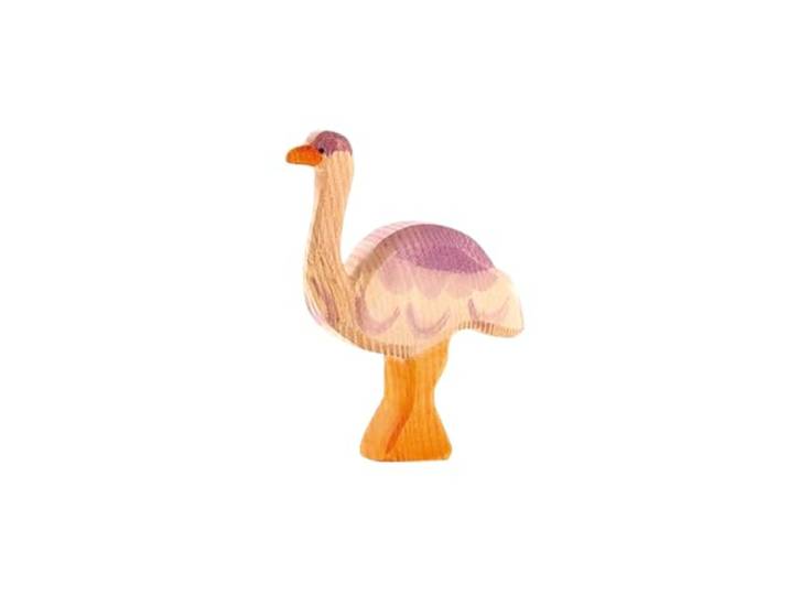 Ostheimer houten struisvogel speelfiguur handgemaakt duurzaam