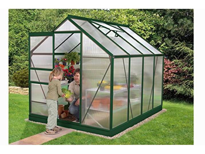Vitavia Gewächshaus Calypso 5800 HKP 4mm 5,80 m², grün