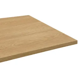 Restootab - Tischplatte 120x70 Dekor honigfarbene Eiche