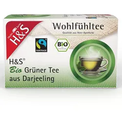H&S Bio Grüner Tee aus Darjeeling 40 G