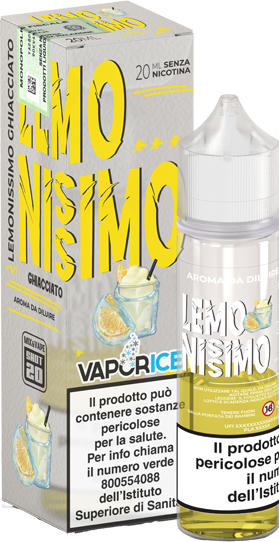 VaporArt Lemonissimo Vaporice Liquido Shot 20ml Limone Ghiaccio