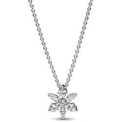 Pandora 392387C01-45 Damen-Halskette Silber 925 Funkelndes Herbarium