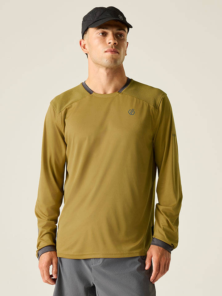 Dare 2b Fahrradlongsleeve "Trackstand Ace" in Khaki - M