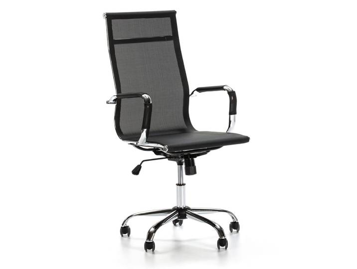 Fauteuil de bureau inclinable, hauteur réglable, design ergonomique