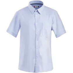 CLIQUE Cambridge kurzarm Hemd Herren 55 - hellblau S