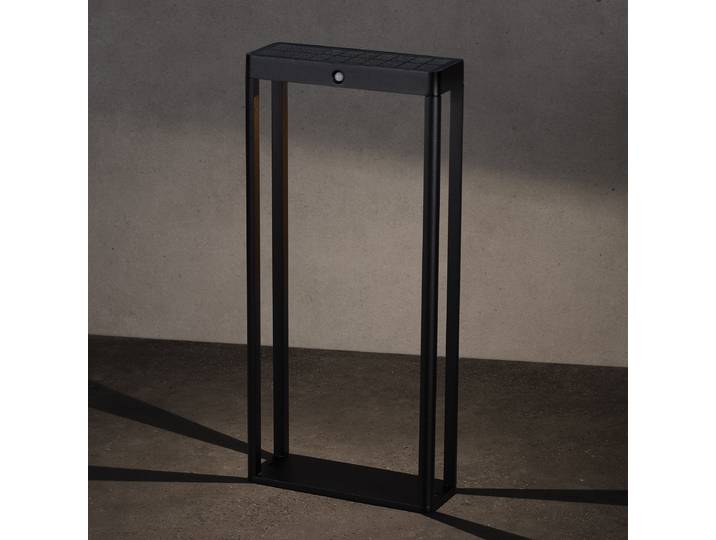 Borne LED 23 x 50cm Gris