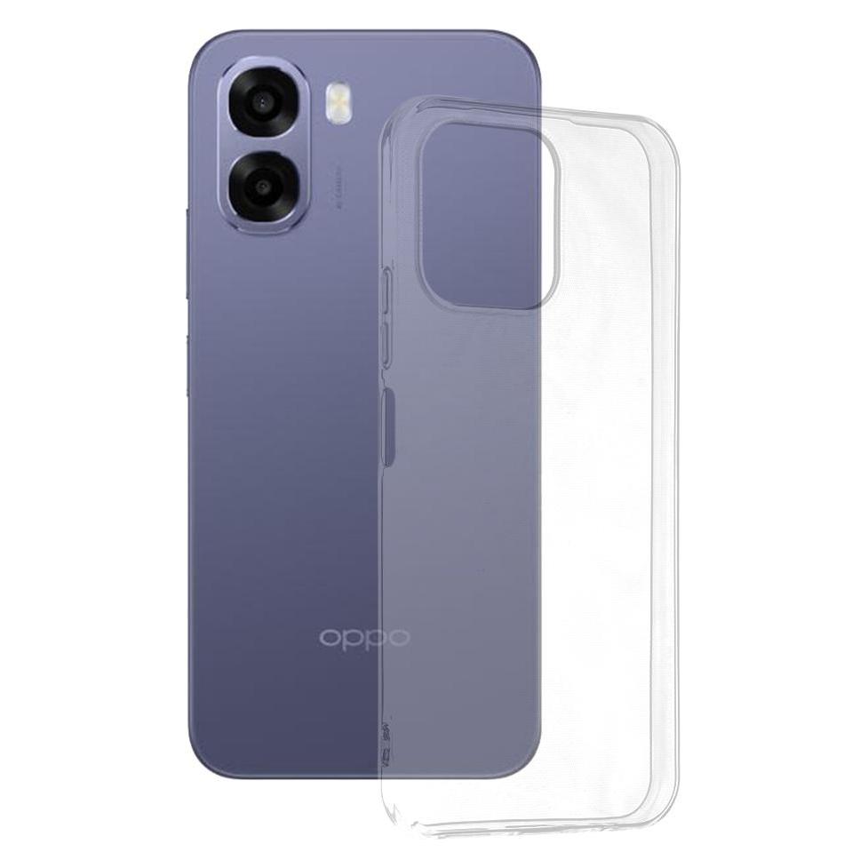 Techsuit - Clear Silicone - Oppo A6x 4G / A6x 5G - Transparent (Oppo A6x 5G) (68616315)