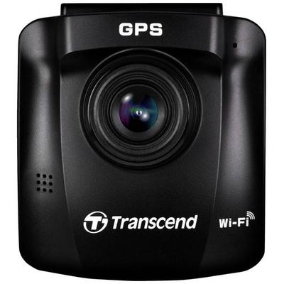 Transcend DrivePro™ 250 Dashcam Blickwinkel horizontal max.=140 ° 12 V, 24 V GPS mit Radarerkennung, Zeitraffer, G-Sensor, WDR, Auffahrwarner, Dis