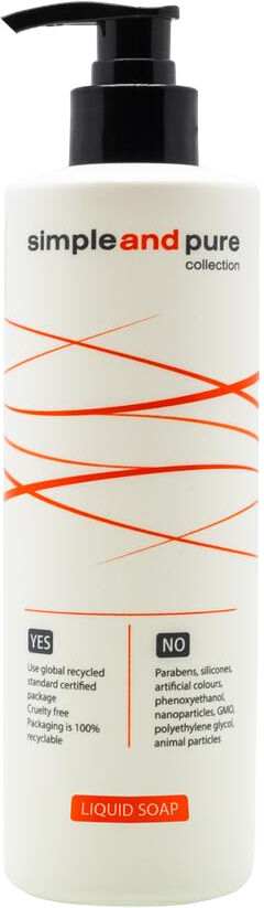 Tirolix Sapone liquido 450 ml Simple and Pure