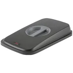 Vileda Geo litter bin, gray lid (000451), Abfalleimer, Grau