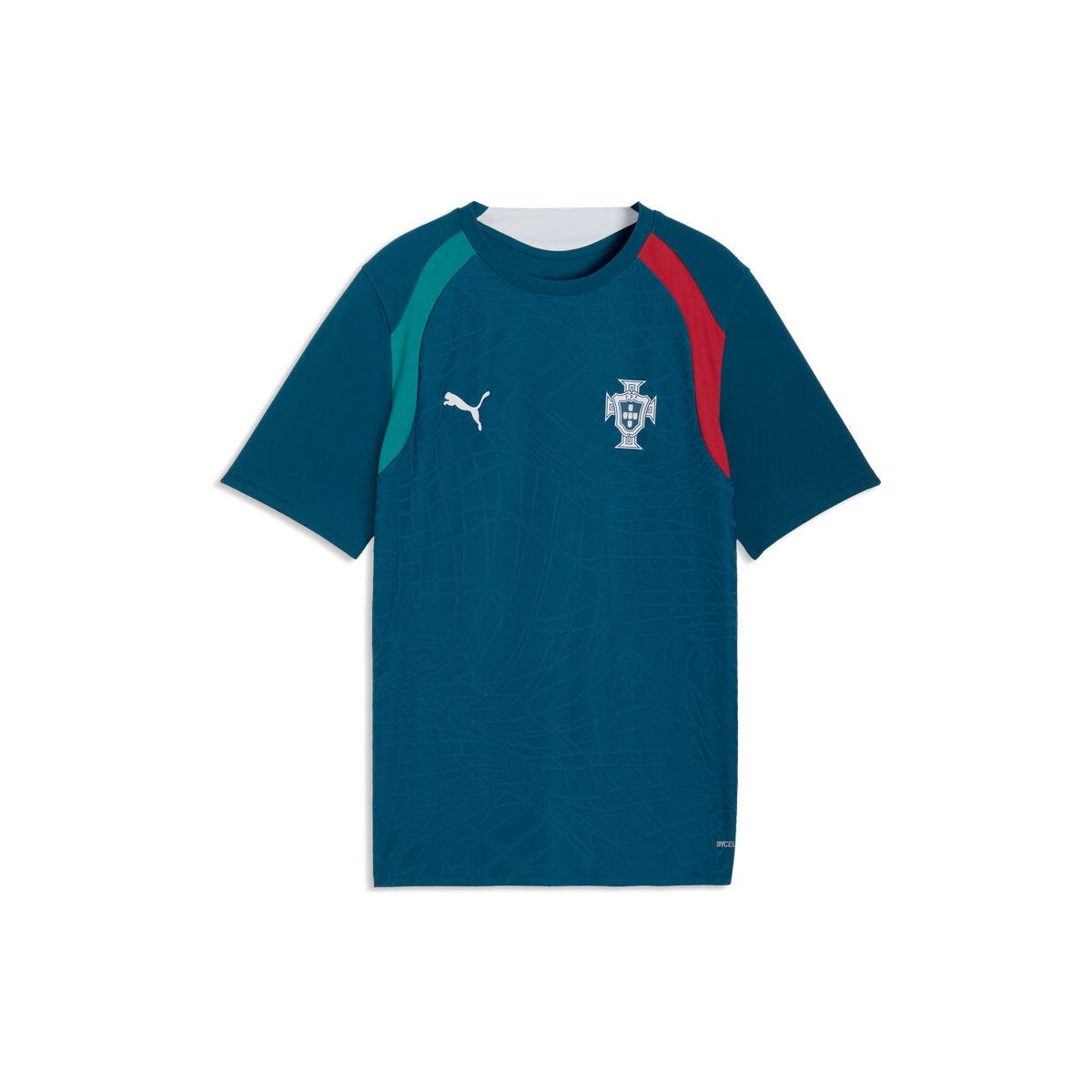 Puma FPF Training Jersey Jr ocean tropic-silver mist (15) 164 784768-15-164