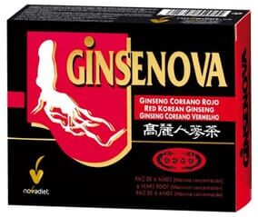 Novadiet Ginsenova Ginseng Rojo Coreano 60 Caps