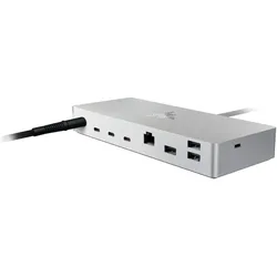 Razer Thunderbolt 4 Dock Mercury Edition (Thunderbolt, 10 Ports), Dockingstation + USB Hub, Silber