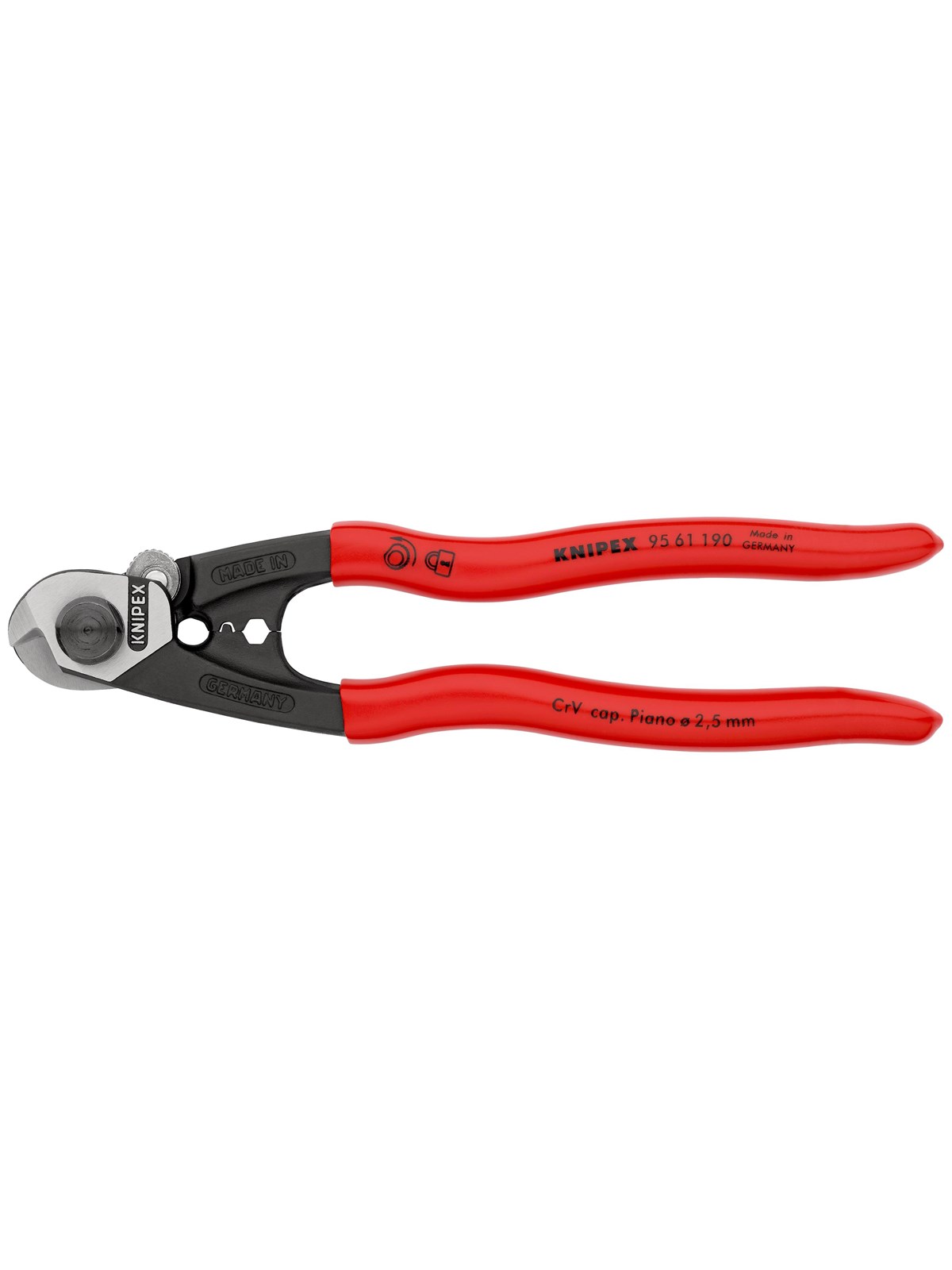KNIPEX Drahtseilscheren, geschmiedet